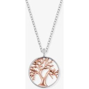 Angel Whisperer Two Tone Tree Of Life Necklace ERN-LILTREE-BICOR