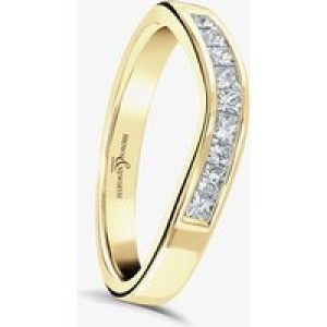 Brown & Newirth Aiko 9ct Yellow Gold 0.35ct Diamond Wishbone Ring HET168 9Y LDS