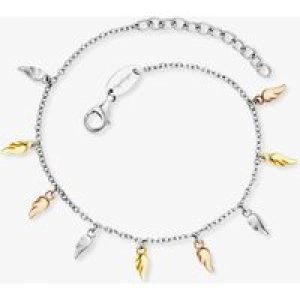 Angel Whisperer Flying Wings Tricolour Angel Wings Bracelet ERB-FLYWING9-TRICO