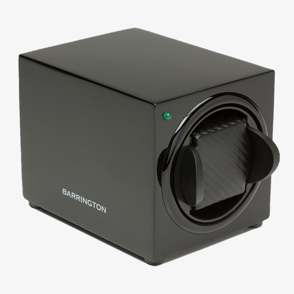 Barrington Mens Black Watch Winder WW-BLACK