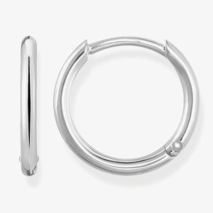 THOMAS SABO Silver Small Hinged Hoop Earrings CR608-001-12