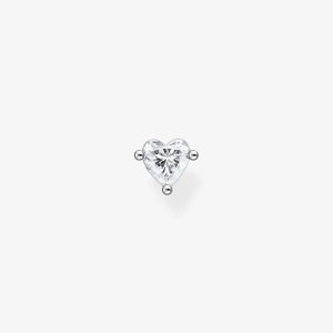 THOMAS SABO Ladies Single Stud Heart Earring H2234-051-14