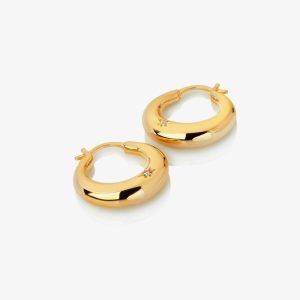 Hot Diamonds X Jac Jossa Soul Statement Hoop Earrings DE672