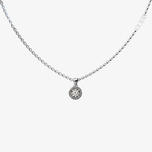 Guess Colour My Day Silver Tone Crystal Necklace UBN02245RH