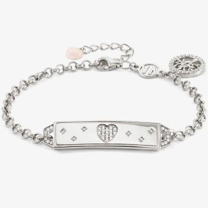 Nomination Talismani Silver & Cubic Zirconia Love Bracelet 149504/021