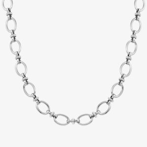 Nomination Affinity Stainless Steel Oval Link Necklace 028604/001