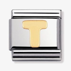 Nomination CLASSIC Gold Letters T Charm 030101/20