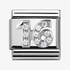 Nomination CLASSIC Silvershine 16 Charm 330304/17
