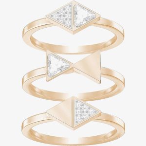 Swarovski Heroism Rose Gold Tone Ring 5366568