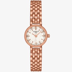 Tissot Lovely Round Rose Gold Plated Watch T140.009.33.111.00