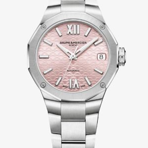 Baume & Mercier Ladies Riviera Pink Automatic Watch 10675