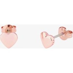 Ted Baker Harly Rose Gold Finish Tiny Heart Stud Earrings TBJ872-24-03