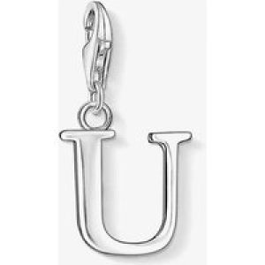 THOMAS SABO Silver Letter U Charm 0195-001-12