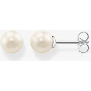 THOMAS SABO Simulated Pearl Stud Earrings H1430-028-14