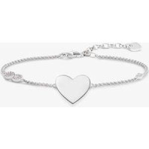 THOMAS SABO Silver Tone Heart with Infinity Bracelet A1486-051-14