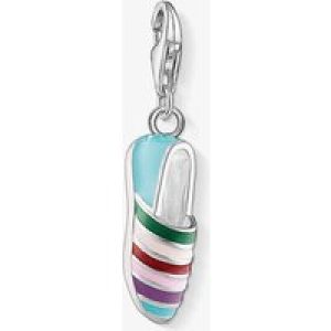 THOMAS SABO Silver Multi Coloured Enamel Espadrille Charm 1353-007-7