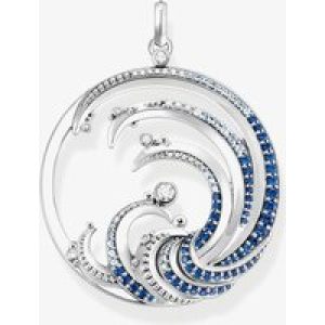 THOMAS SABO Ladies Blue Wave Loose Pendant PE930-644-1