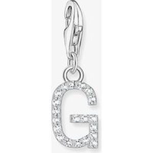 THOMAS SABO Silver Cubic Zirconia Letter G Charm 1939-051-14
