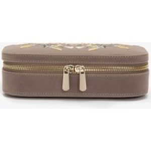 WOLF Zoe Mink Travel Zip Jewellery Case 393313