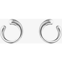 Georg Jensen Mercy Sterling Silver Swirl Earrings 10015149 - Image 2
