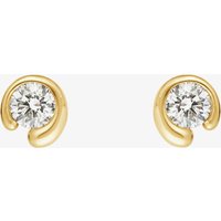 Georg Jensen Mercy 18ct Yellow Gold 0.40ct Diamond Stud Earrings 20001079 - Image 2