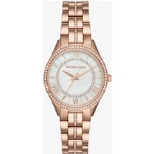 Michael Kors Ladies Lauryn Rose Gold-plated Bracelet Watch MK3716