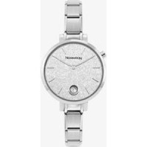 Nomination Composable CLASSIC Paris Glitter Silver Tone Watch 076033/023