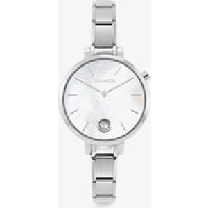 Nomination Ladies Composable Time Mother of Pearl Cubic Zirconia Dial Bracelet Watch 076033/008