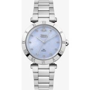 Vivienne Westwood Ladies Montagu Blue Mother Of Pearl Dial Bracelet Watch VV206BLSL