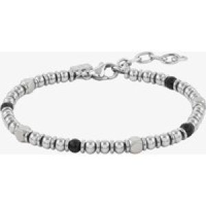 Nomination Instinct Stainless Steel Onyx Bead Bracelet 027905/044