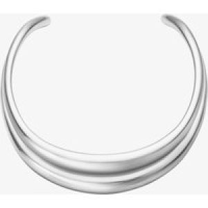 Georg Jensen Curve Sterling Silver Neck Ring 20000009000M
