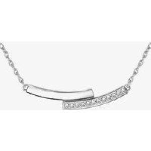 BOSS Saya Stainless-Steel Double Bar Necklace 1580279