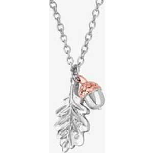 Clogau Royal Oak Leaf Pendant Necklace 3SROKDP