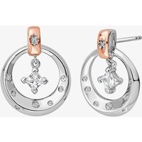 Clogau Stars of the Llyn Peninsula White Topaz Drop Earrings 3SAYN0262 - Image 2