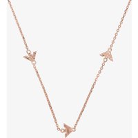 Emporio Armani Ladies Tiny Shiny Logo Rose Gold Tone Necklace EG3502221 - Image 2