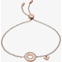 Emporio Armani Rose Gold Tone Sterling Silver ID Bracelet EG3458221 - Image 2