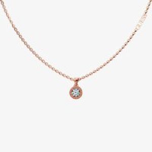 Guess Colour My Day Rose Gold Tone Crystal Necklace UBN02248RG