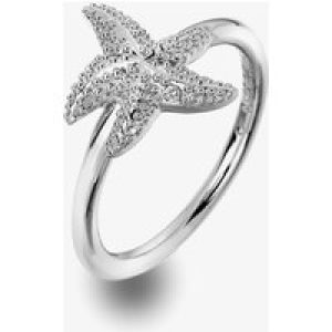 Hot Diamonds Eternal Love Silver Starfish Ring (M) DR213/M