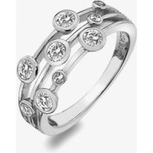 Hot Diamonds Tender White Topaz Multi-Stone Ring (O) DR207/O