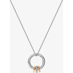 Hot Diamonds Trio Three-Colour Barrel Necklace DP883