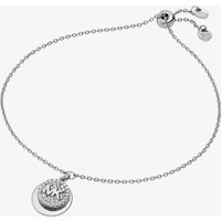 Michael Kors Premium Silver Double Circle Logo Toggle Bracelet MKC151AN040 - Image 2