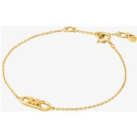 Michael Kors Premium MK Statement Link Gold-Tone Sterling Silver Bracelet MKC164100710 - Image 2
