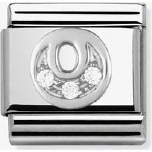 Nomination CLASSIC Silvershine Letter O Charm 330301/15