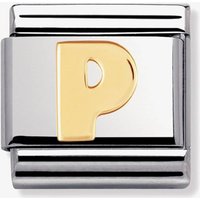 Nomination CLASSIC Gold Letters P Charm 030101/16 - Image 2