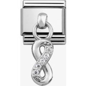 Nomination CLASSIC Silvershine Cubic Zirconia Infinity Charm 331800/10