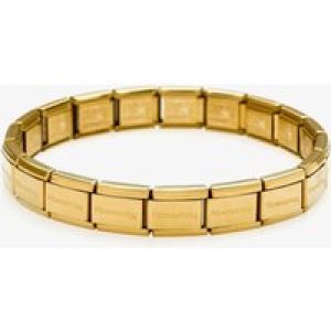 Nomination CLASSIC Stainless Steel 17 Link Gold Bracelet 030001/SI/008 17X LINKS