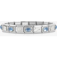 Nomination CLASSIC Blue Faceted and Silver Symbol Bracelet 339013/20 - Image 2