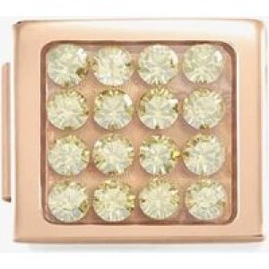 Nomination Glam Rose Champagne Pave Charm 230603/15