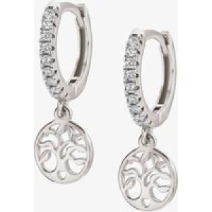 Nomination CHIC&CHARM Tree of Life Crystal Huggie Hoops 148604/047