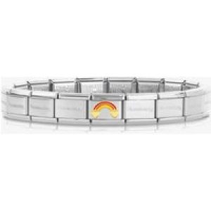 Nomination CLASSIC Composable Gold Heart Rainbow Bracelet 030000 + 030272/52